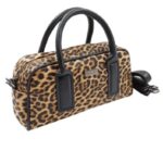 Bolso Bowling Print Can Piel