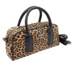 Bolso Bowling Print Can Piel